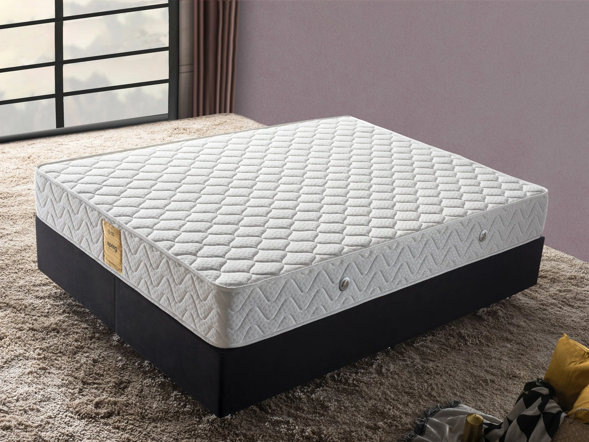 Dyshek dopio Skye Decor, pranveror, memory foam, 140x200cm
