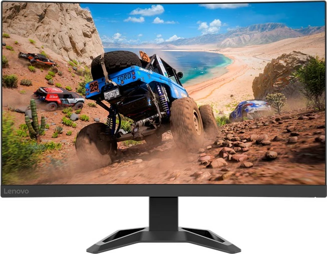 Monitor Lenovo G27qc-30, 27 inch, Quad HD, FreeSync Premium, Raven Black