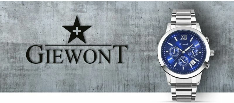 Orë dore për meshkuj Giewont, argjendtë