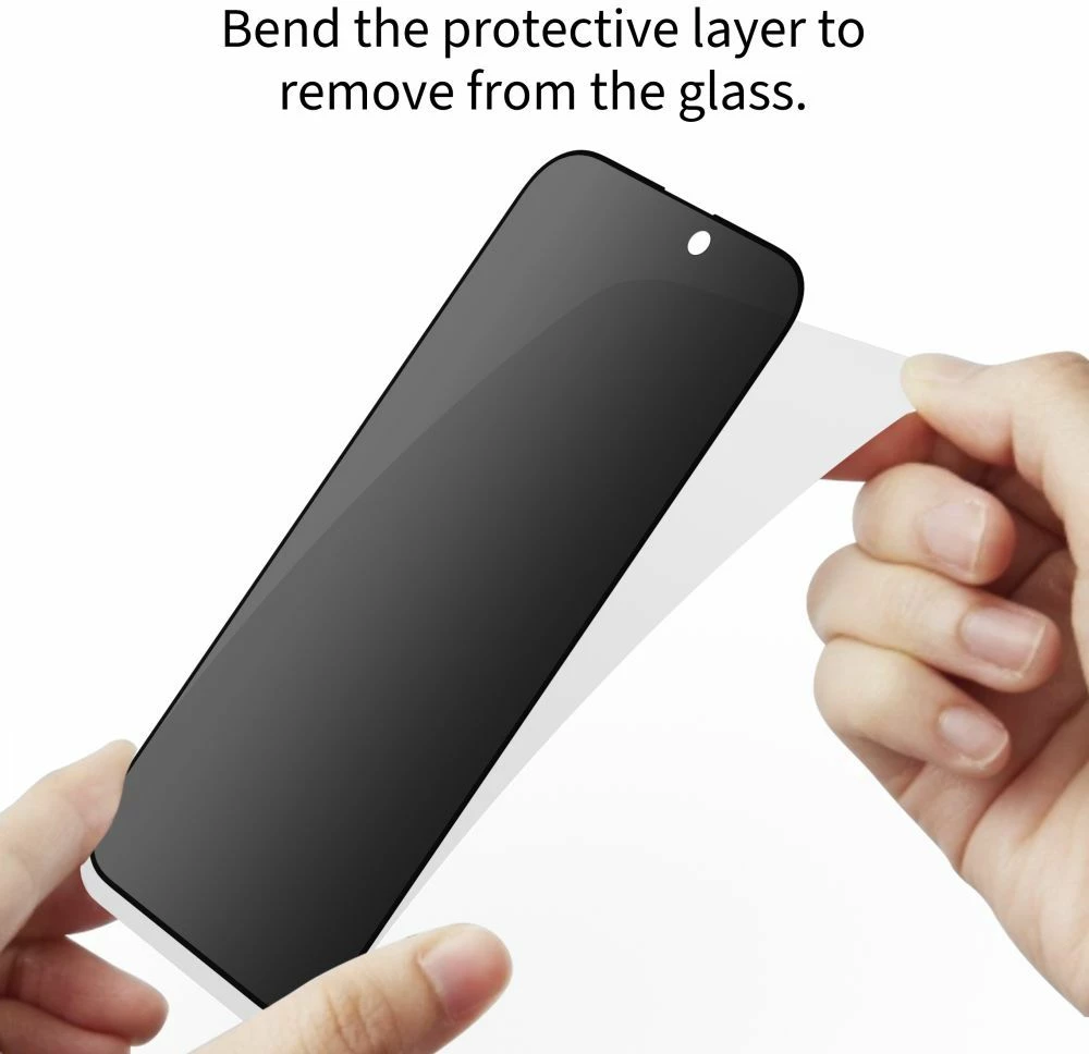 Xham mbrojtës privatësie Tech-Protect Glass Spy+ për Samsung Galaxy S25 Edge, 2 copë