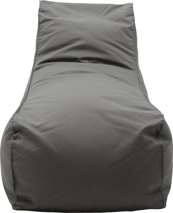 Shezlong Lara Pakoworld 100% i papërshkueshëm nga uji, ngjyrë antracit