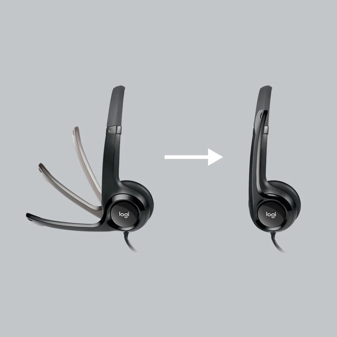Kufje Logitech H390, të zeza