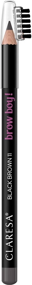 Laps për vetulla për femra Claresa Brow Boy! 11 Black Brown, 1.15g