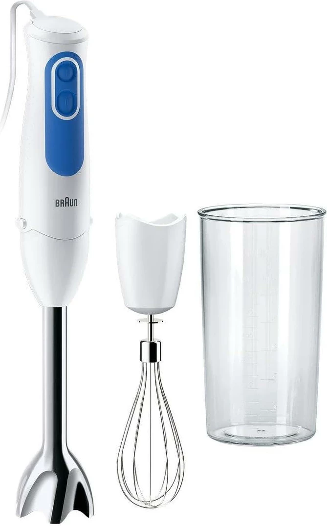 Frullator dore Braun MQ3005WH, 700W, 2 shpejtësi, bardh/blu