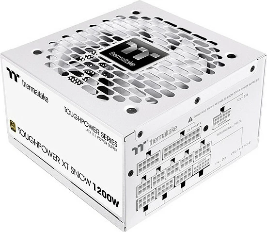 Furnizues rryme Thermaltake Toughpower XT Snow 1200W, ATX 3.1, 80 PLUS Gold, i bardhë