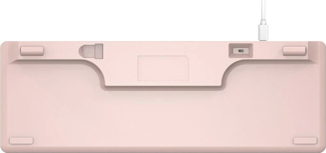 Tastaturë mekanike Rampage REBEL, 68 taste, RGB, pink