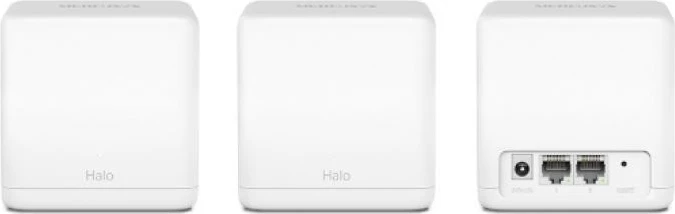 ruter Wi-Fi mesh, Mercusys Halo H30G, AC1300 gigabit, set 3-pako, e bardhë
