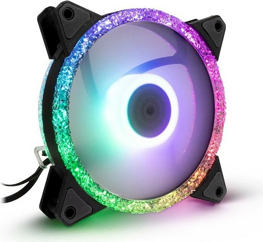 Ventilatorë kasë Inter-Tech ARGUS RS-07, set 3x 120mm RGB LED, me telekomandë