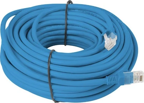 Kabllo rrjeti Lanberg Patchcord, cat.6, 30m, e kaltër