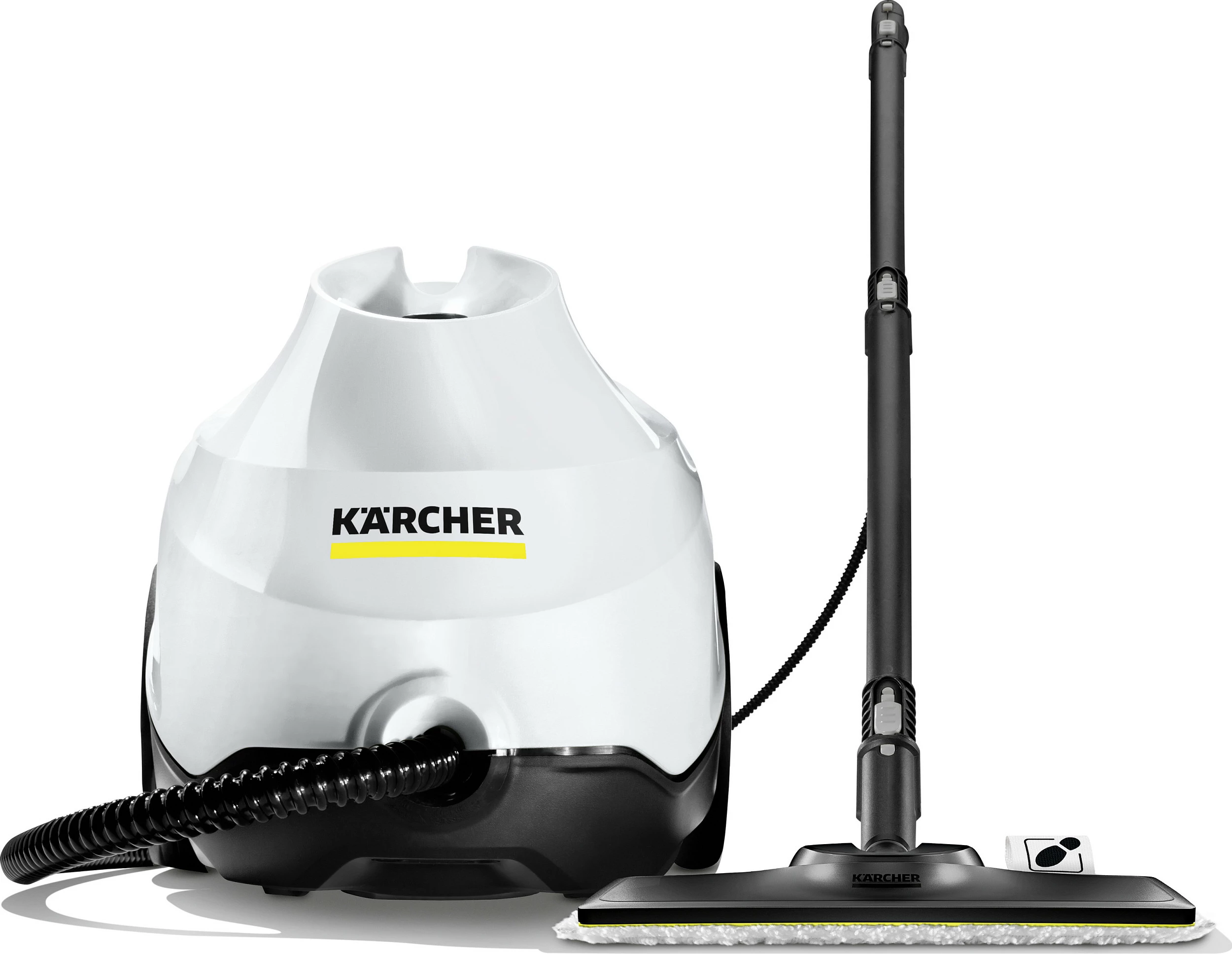 Pastrues me avull Kärcher SC 3 EasyFix, 1900W, 1L, 3.5 bar, bardhë/zi