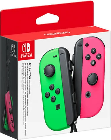 Gamepad Nintendo Joy-Con 2er-Set, wireless, gjelbër/rozë