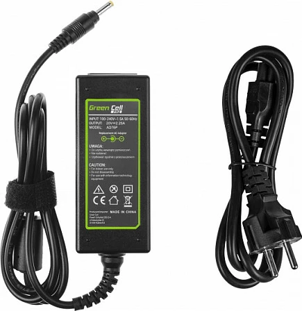 Adapter rryme për laptop Green Cell PRO 45W 20V 2.25A, për Lenovo IdeaPad/Yoga, i zi