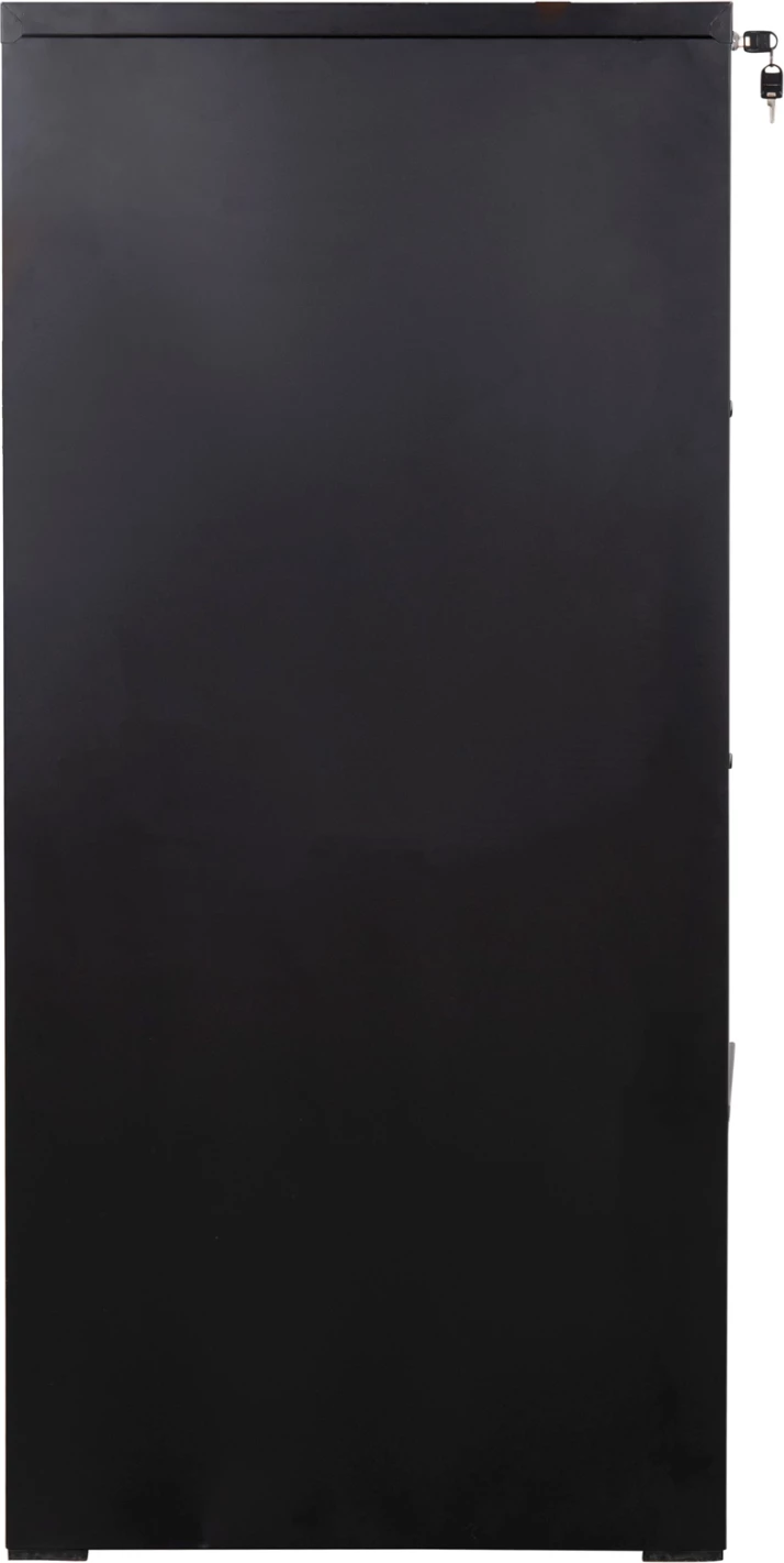 Kabinë arkivimi për zyre SIDER, metal i zi, 4 sirtarë, FH6637.01, 45.5x62x134 cm