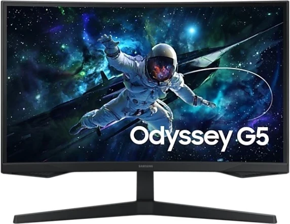 Monitori për Lojëra Samsung Odyssey G5, 27 inç, i lakuar