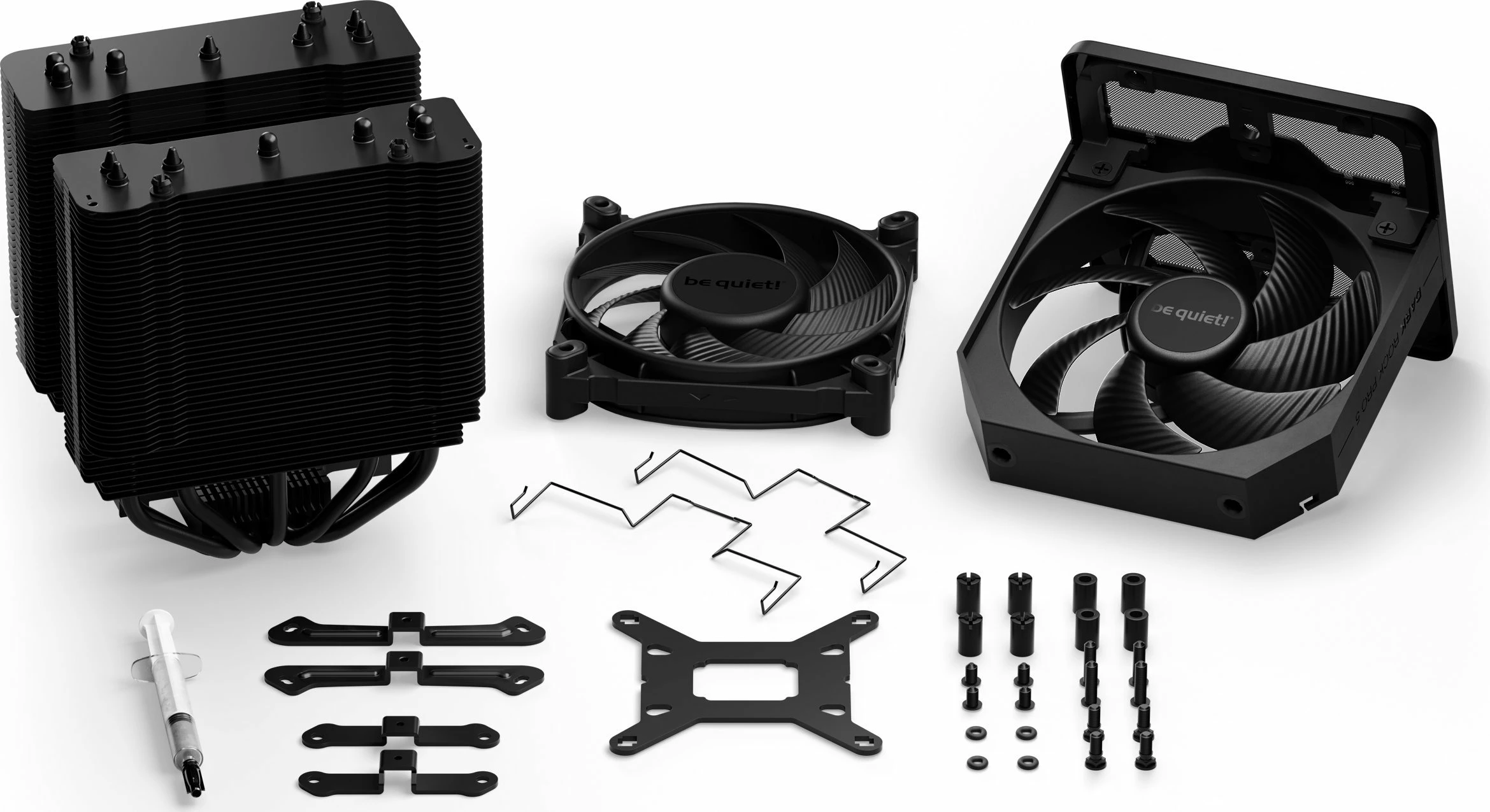 Ftohës CPU be quiet! Dark Rock Pro 5 BK036, 2 ventilatorë PWM 120/135mm, 7 heatpipes, i zi