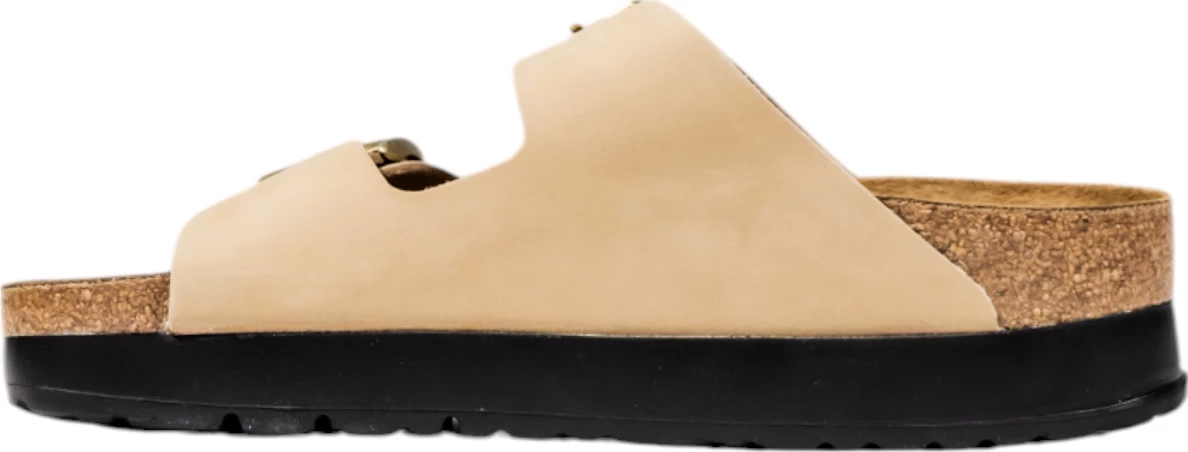 Sandale për femra Birkenstock Arizona Flex Platform 1028379, bezhë [Madhësia: 41]