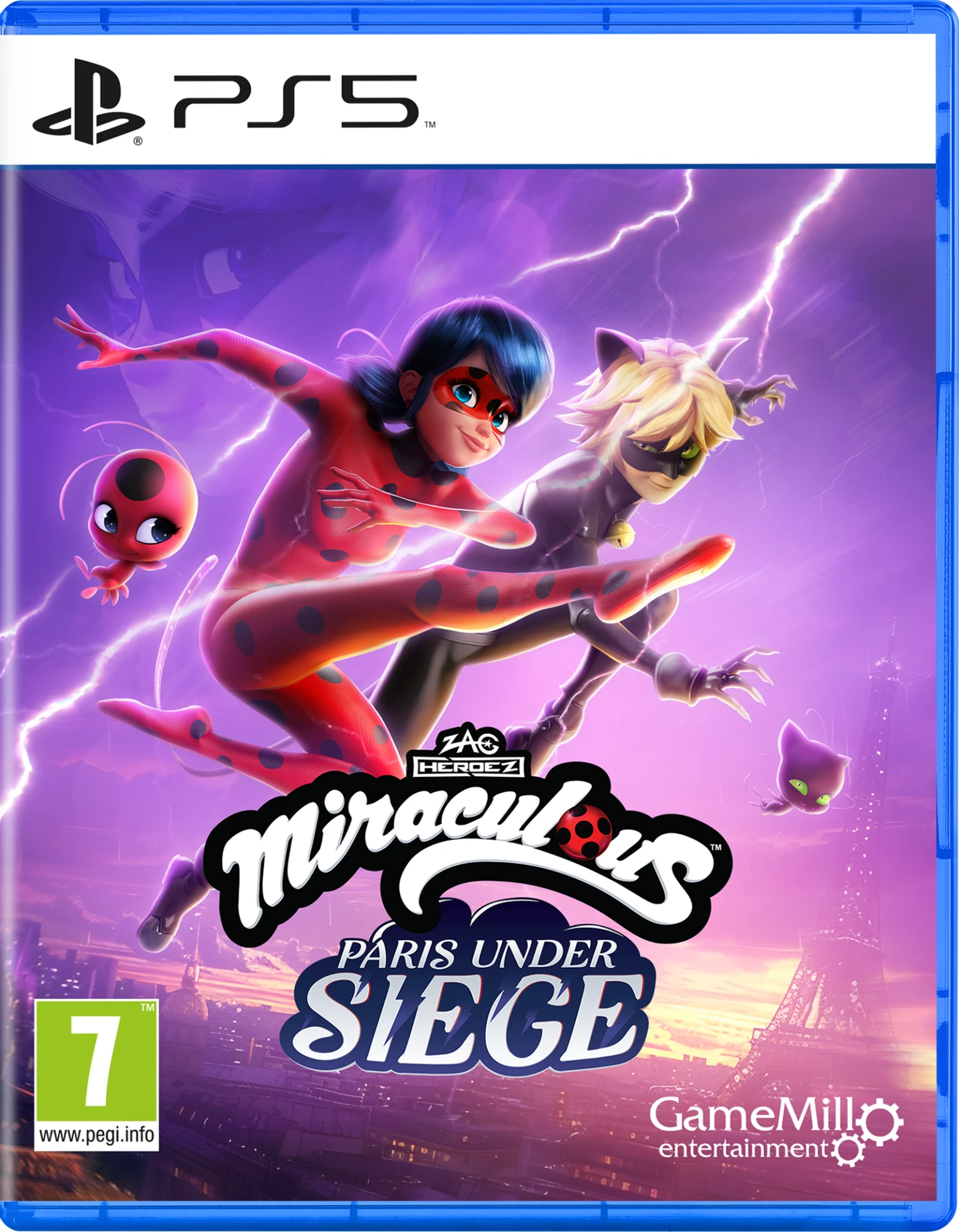 Lojë PS5 GameMill Entertainment Miraculous: Paris Under Siege PEGI 7
