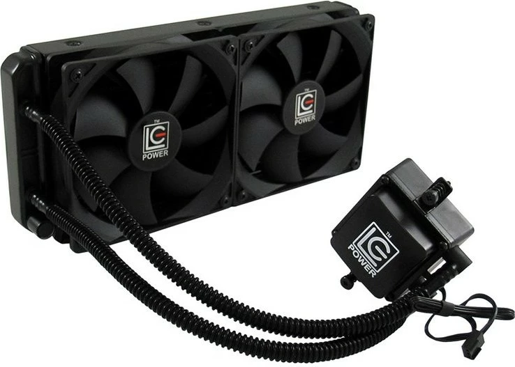 Ftohës me lëng all-in-one LC-Power LC-CC-240-LICO, 240mm, i zi