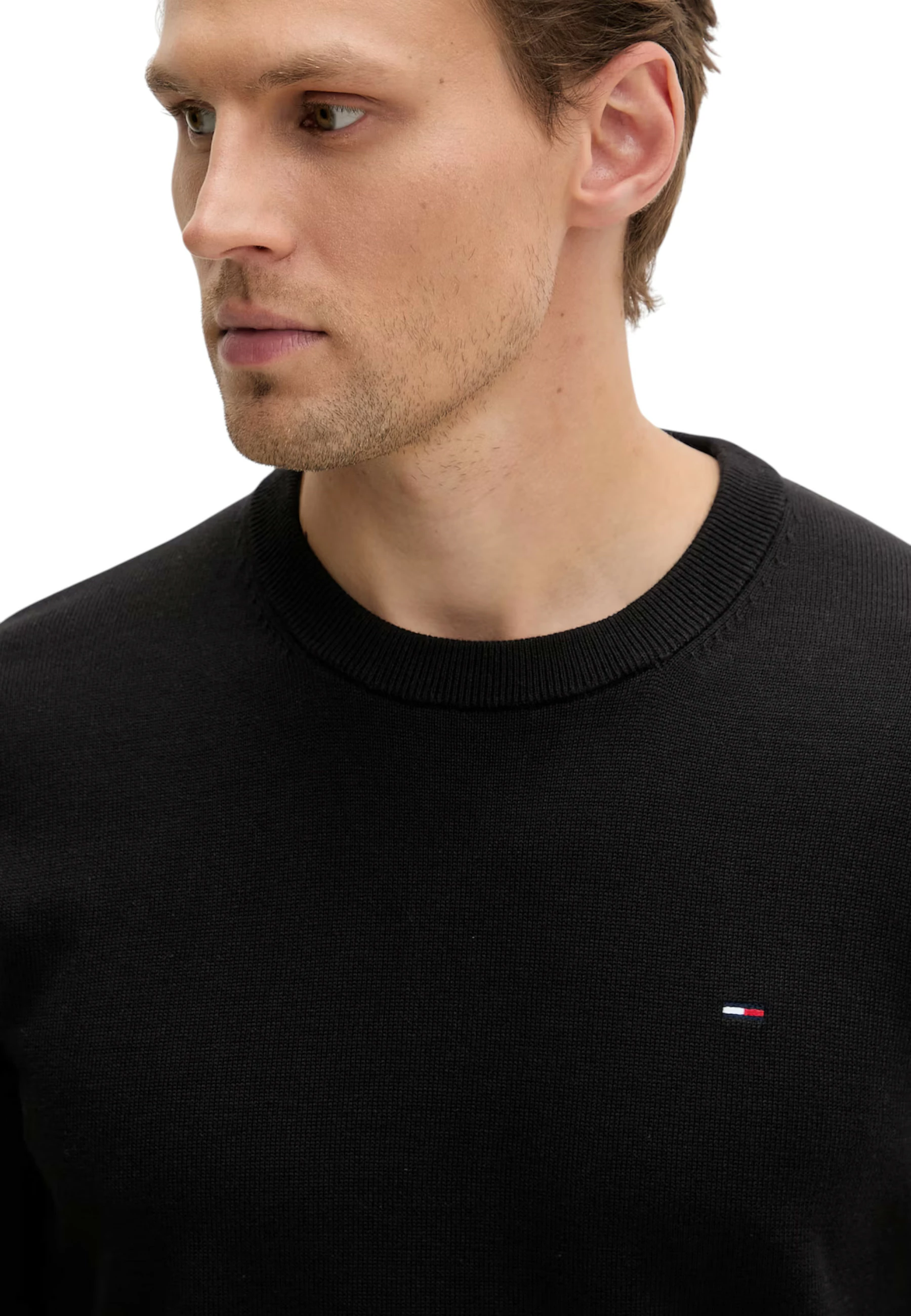 Xhemper për meshkuj Tommy Hilfiger Jeans DM0DM22853, i zi [Madhësia: XL]