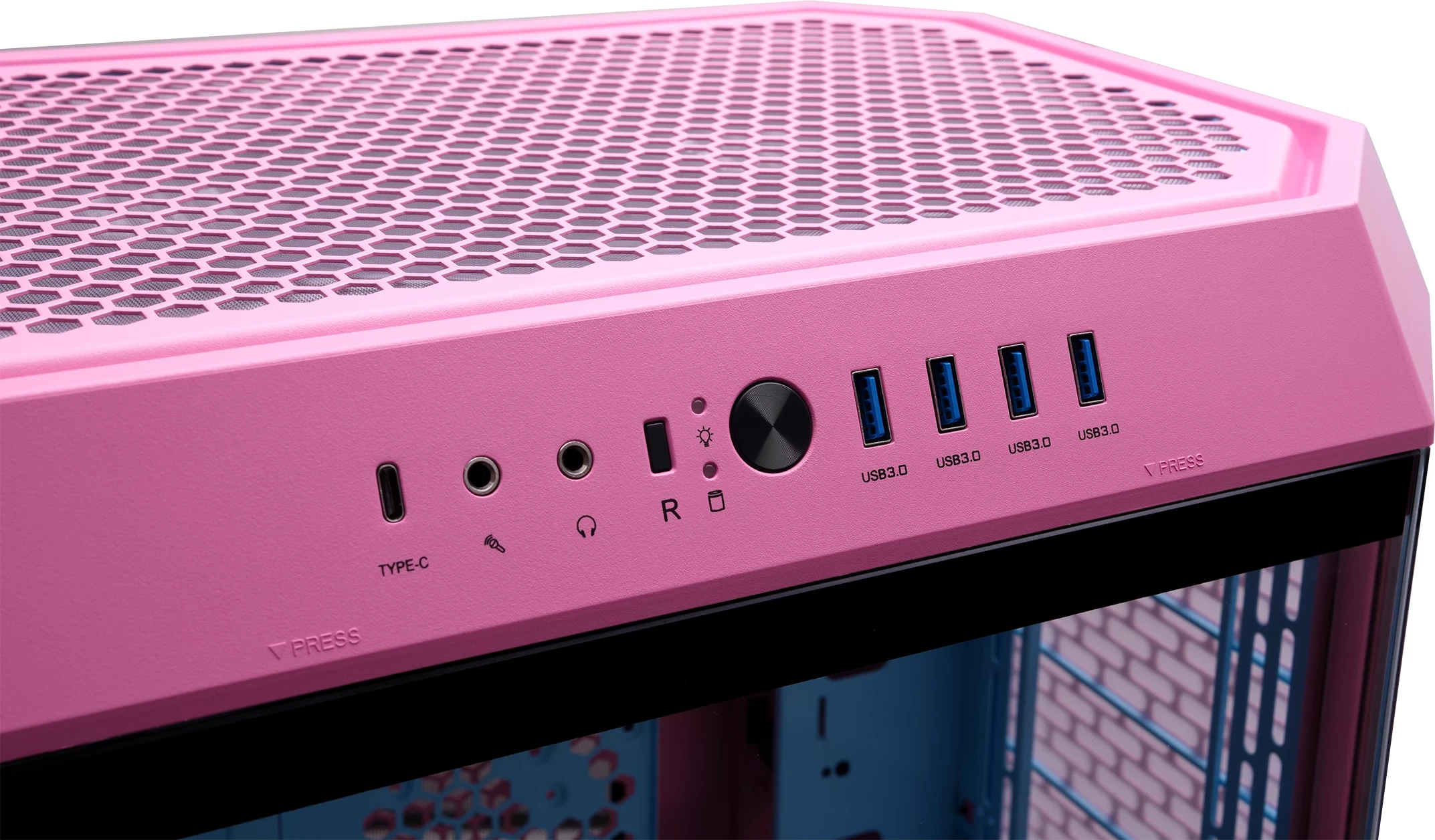 Kasë Thermaltake The Tower 600 Bubble Pink, Midi Tower, xham i temperuar, ATX, rozë