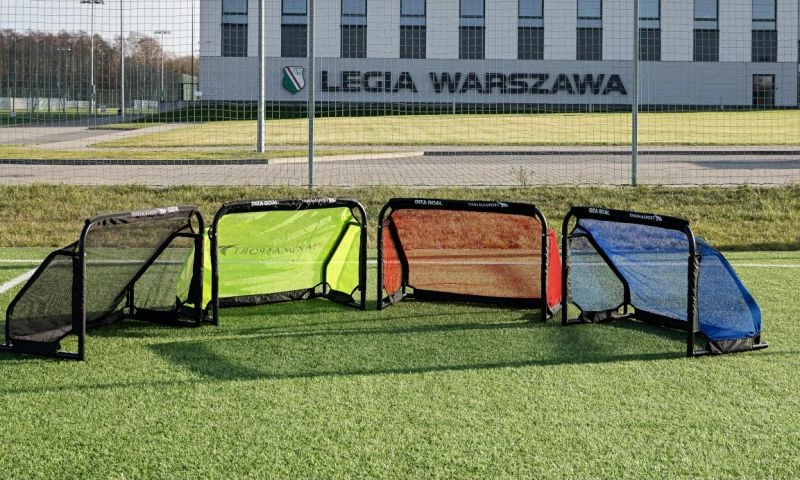 Rrjetë porte futbolli Yakima Giza 100810, e verdhë