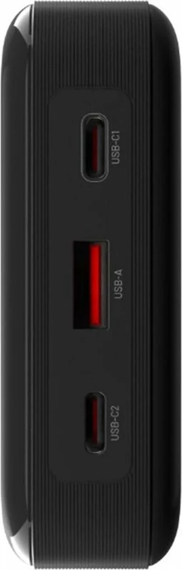Powerbank Fixed Zen 20 Pro 20000mAh 130W me ekran LCD, e zezë