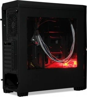 Kasë iBox ORCUS X14 Midi ATX Tower, e zezë