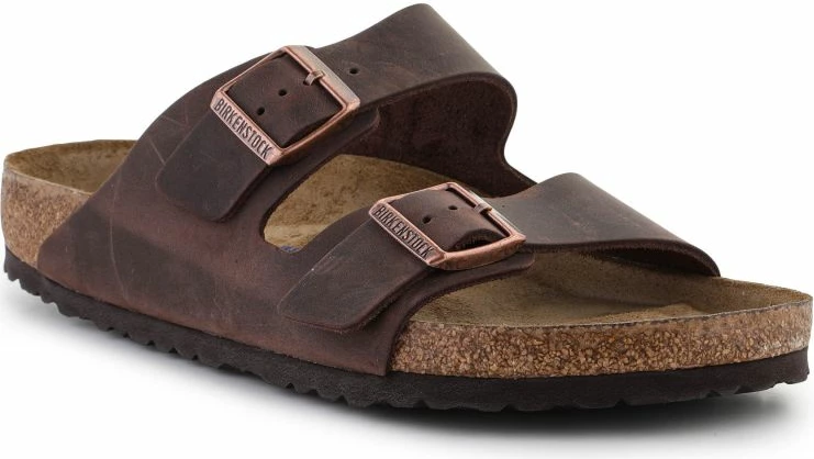 Papuqe për meshkuj Birkenstock, kafe [Madhësia: 40]