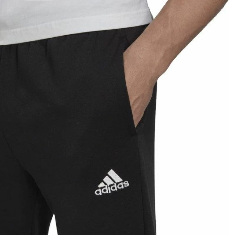 Pantallona sportive adidas Feelcozy, për meshkuj, të zeza