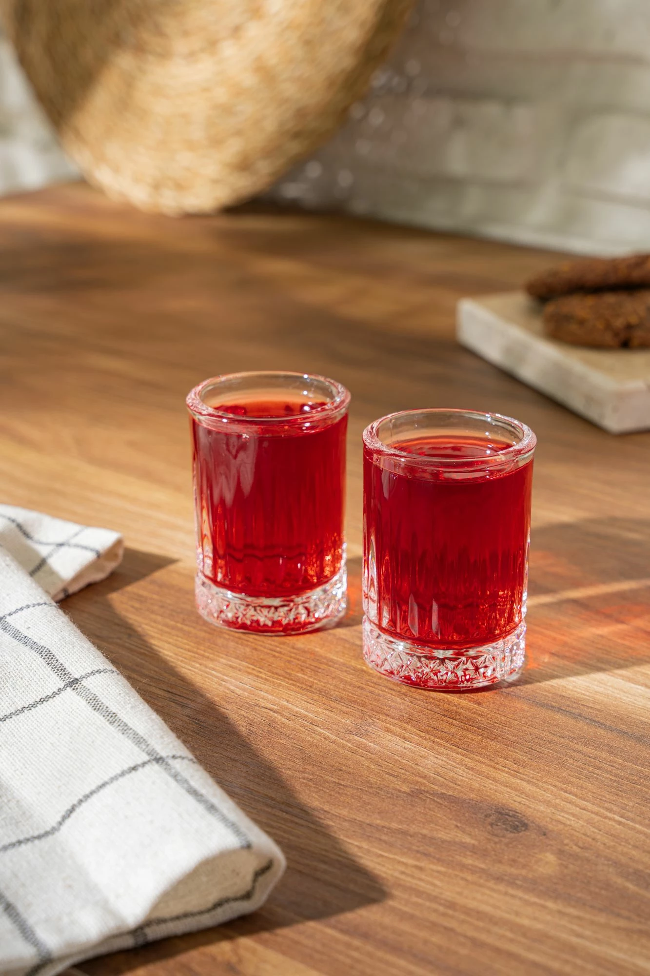Set gotash prej qelqi (6 copë), Hermia Concept, SH0289GCL