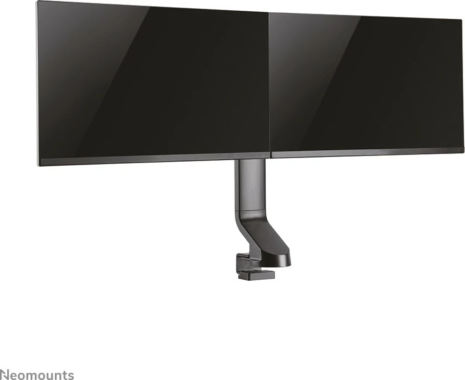 Mbajtës tavoline Neomounts FPMA-D860DBLACK, 2 ekrane, 27", i zi