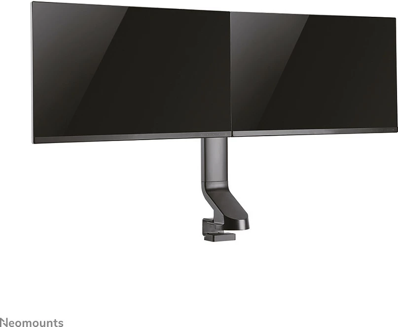 Mbajtës tavoline Neomounts FPMA-D860DBLACK, 2 ekrane, 27", i zi