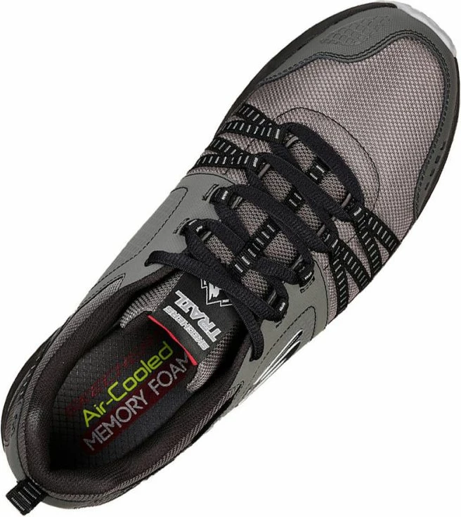 Atlete për meshkuj Skechers, të hirtë