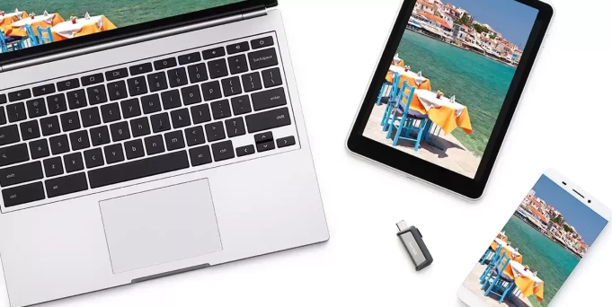 USB memorje SanDisk Ultra Dual Drive m30 SDDDC2-064G-G46 64GB USB-C/USB-A USB 3.1 Gen 1