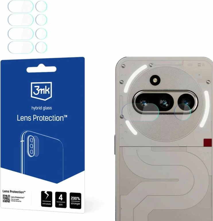 Mbrojtës xhami kamerë 3mk Protection për Nothing Phone (3a)