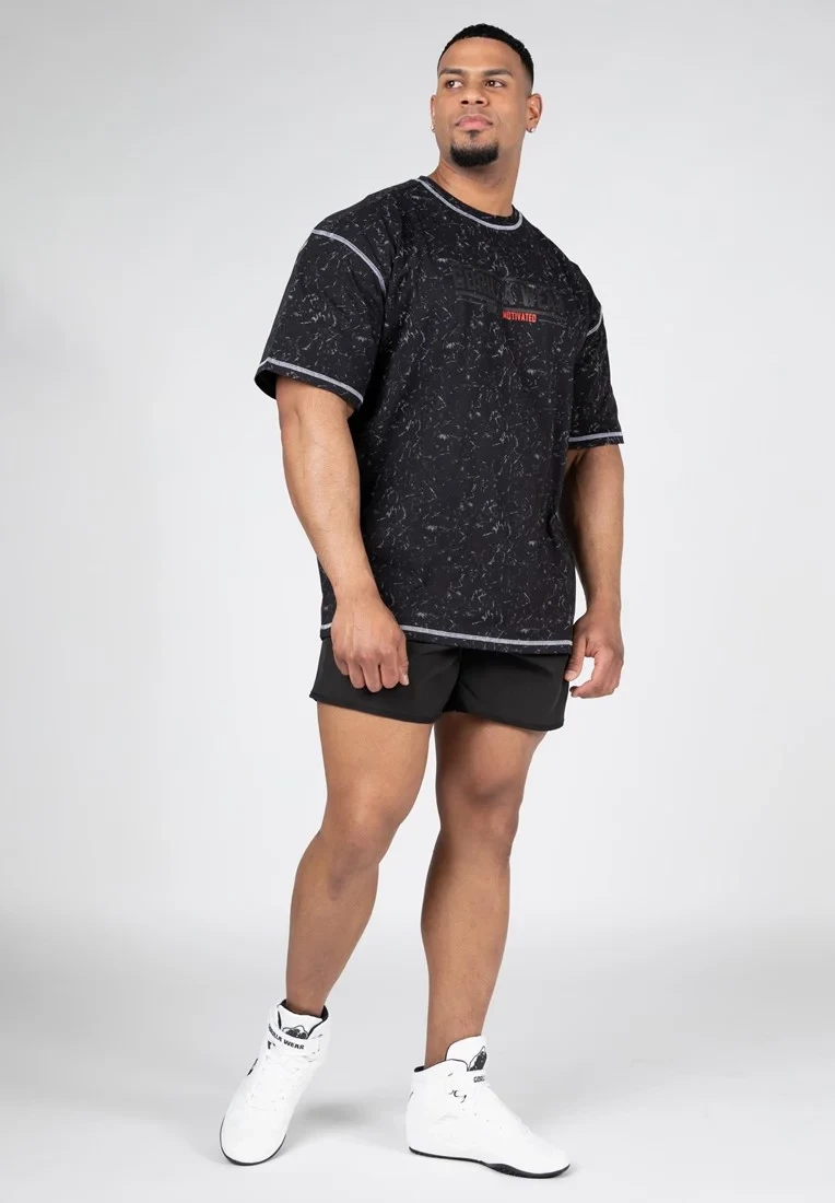 Saginaw Oversized T-Shirt - Washed Black [Madhësia: XL]