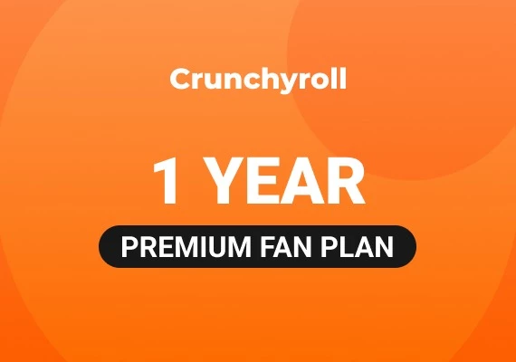 Crunchyroll Premium Fan Plan 1 Year  Global