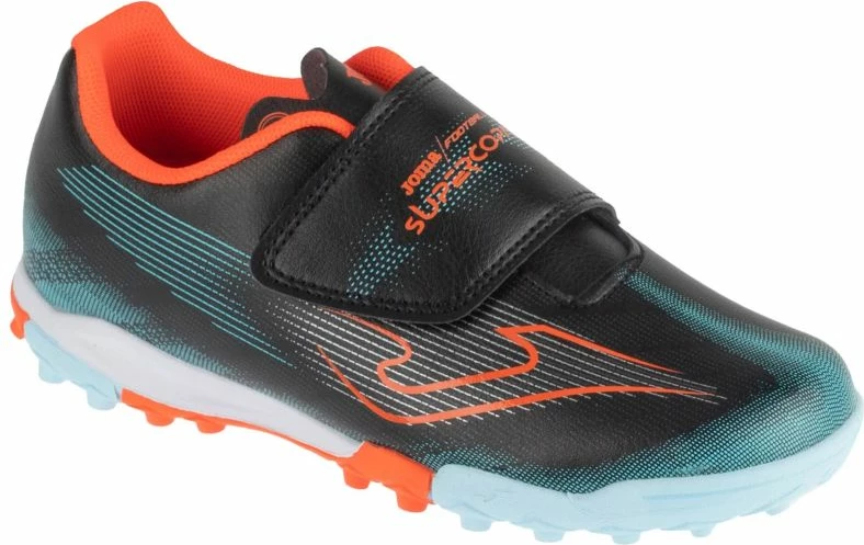 Atlete futbolli për fëmijë Joma Super Copa Jr 2631 TF, të zeza [Madhësia: 30]