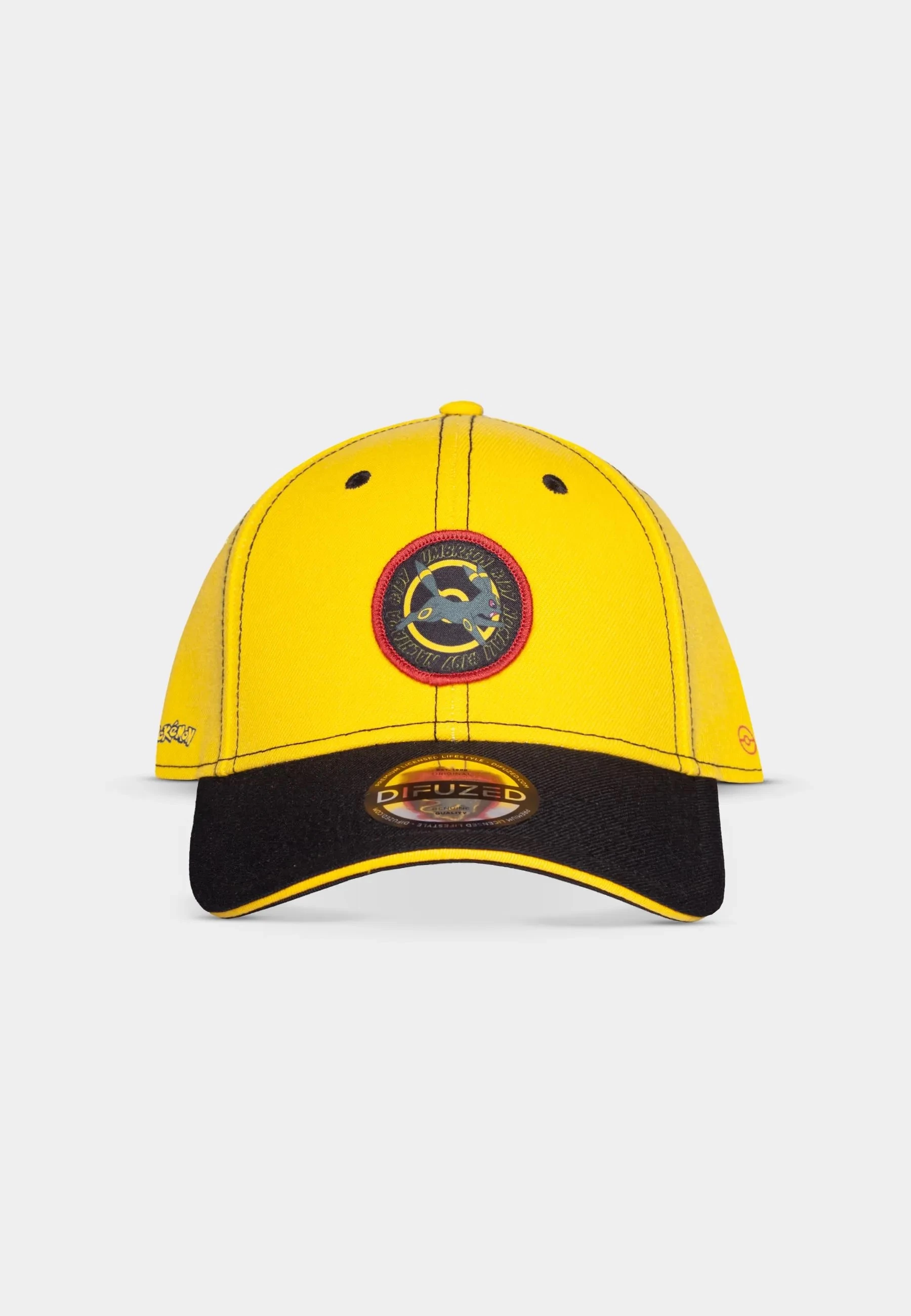Kapele snapback Difuzed Pokémon Umbreon, e rregullueshme, e verdhë/zi