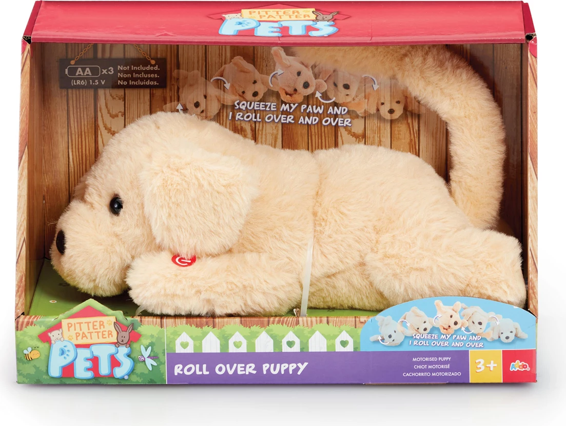 Pitter Patter Pets – Qenushi Elektronik Roll Over Puppy