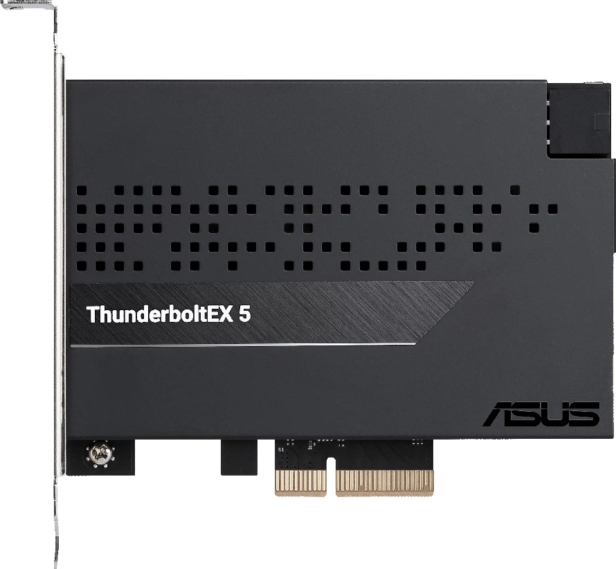 Kartë zgjerimi ASUS ThunderboltEX 5, PCIe 4.0 x4, 2x Thunderbolt 5 USB-C, DisplayPort 2.1