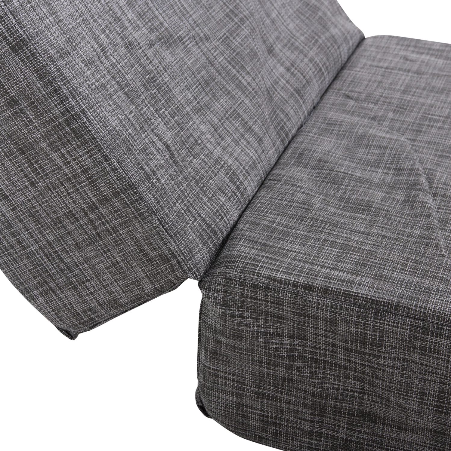 Jastëk për shezlong, tekstilene, ngjyrë gri, Sifnos FH11761.10, 200(120+80)x70x20 cm