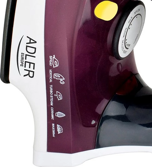 Hekur për hekurosje Adler AD 5022, 2200 W, i vjollcë 