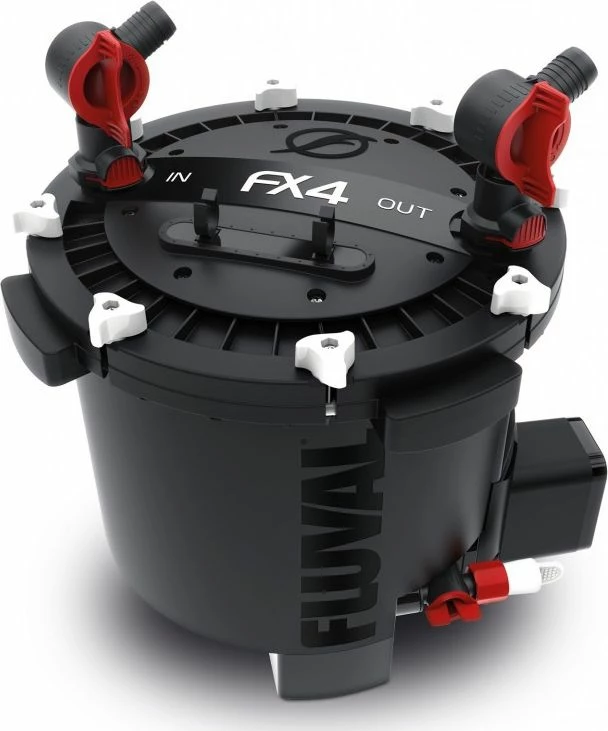 Filtër kanistër i jashtëm Fluval FX4, 2650 l/orë, për akuarium deri 1000 L, 30 W
