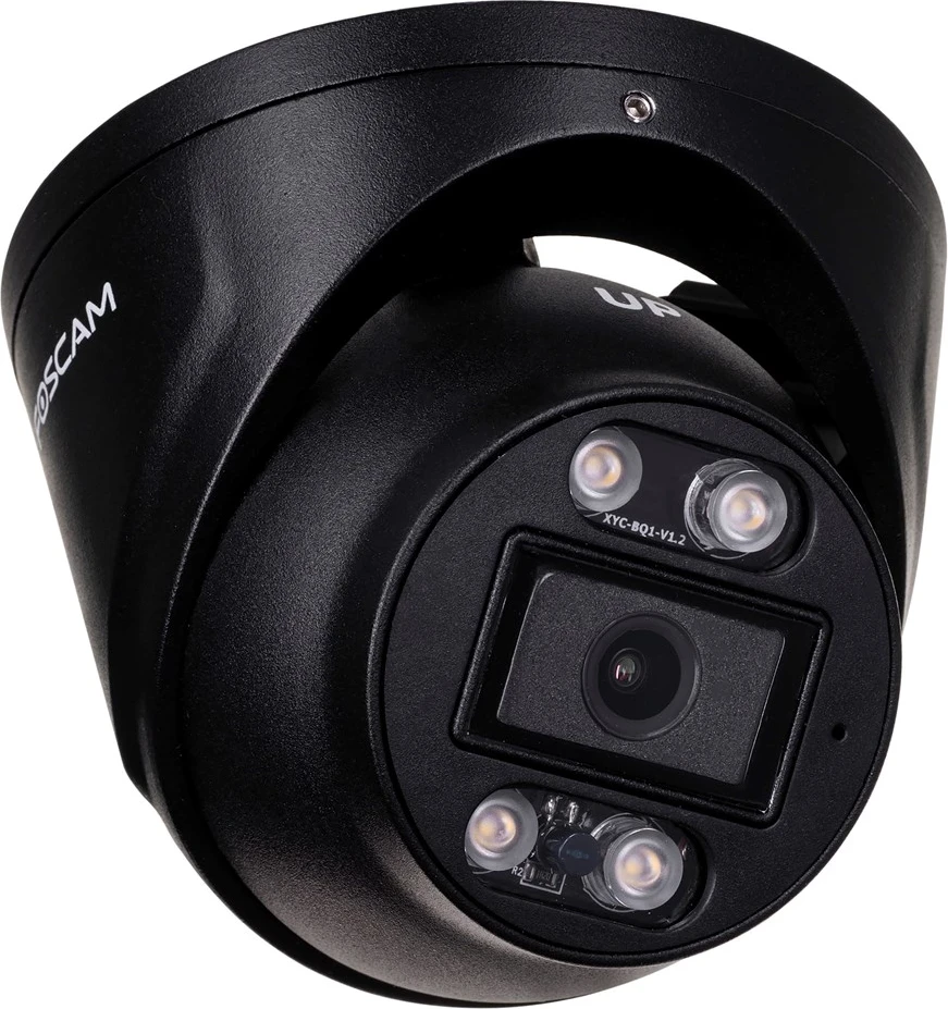 Kamera IP POE FOSCAM T8EP 8MP, e zezë