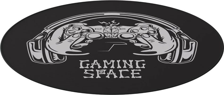 Tapet për karrige gaming Huzaro FloorMat 6.0, 1200mm, gomë, i zi