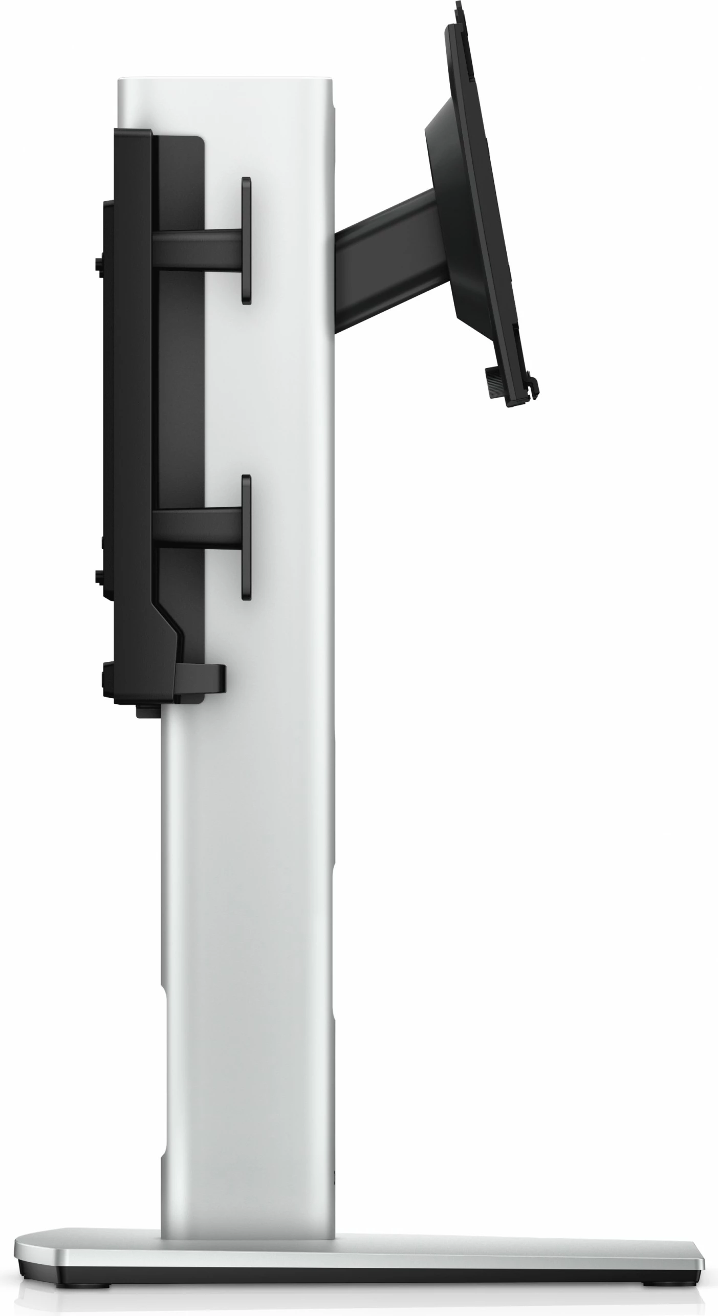 Qëndrim monitori DELL OptiPlex Micro AIO Stand MFS22, 19-27 inç, rregullim lartësie, argjendtë/zi