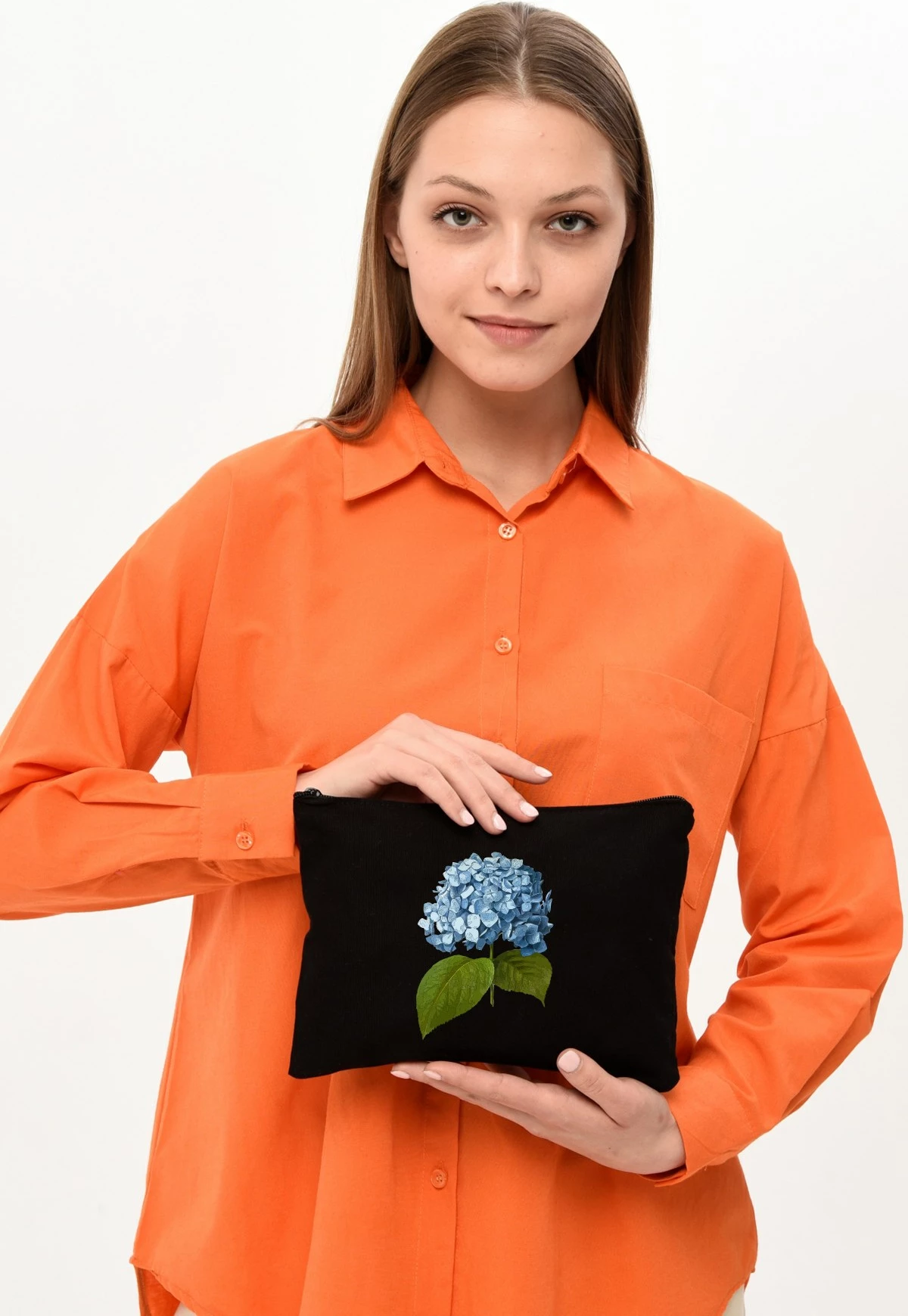 Çantë për make-up, Zoozie Bags, e zezë, 25x18cm