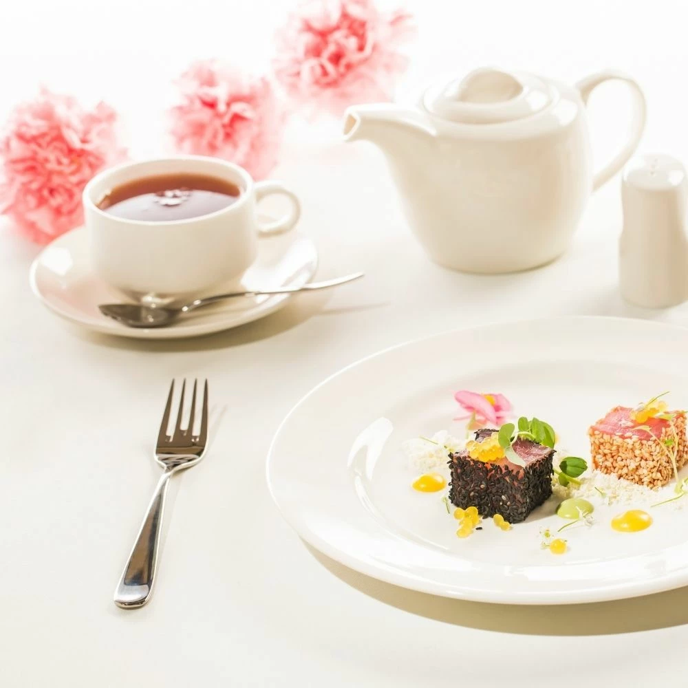 Nënfilxhan porcelani Fine Dine Crema 150 mm, krem, set 6 copë