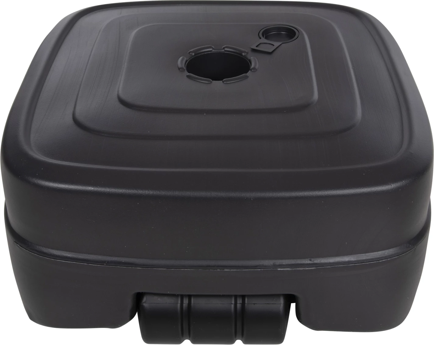 Bazë plastike për ombrellë me rrotë SOLBAS FH6113.02 ngjyrë antracit për shtyllë 33/50mm 46,5x23,5H cm